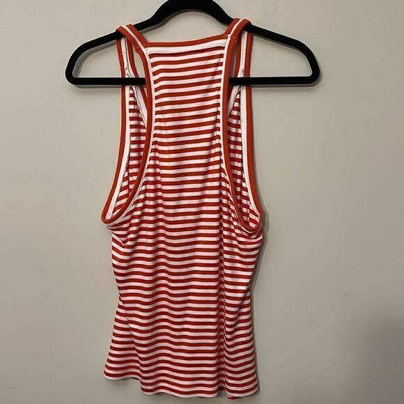 Anthropologie I Maeve V-Neck Tank Red Stripe - Picture 6 of 7